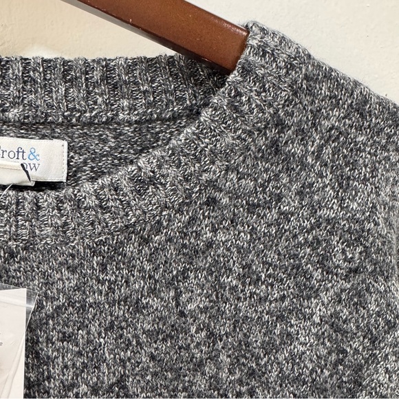 NWT Croft & Barrow Men's Charcoal Crewneck Sweater SIZE L - Picture 6 of 7